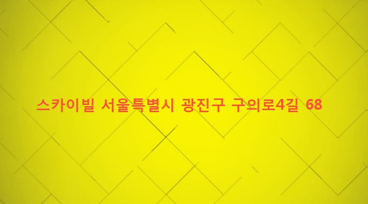 서울특별시 광진구 구의제3동 211-34 스카이빌