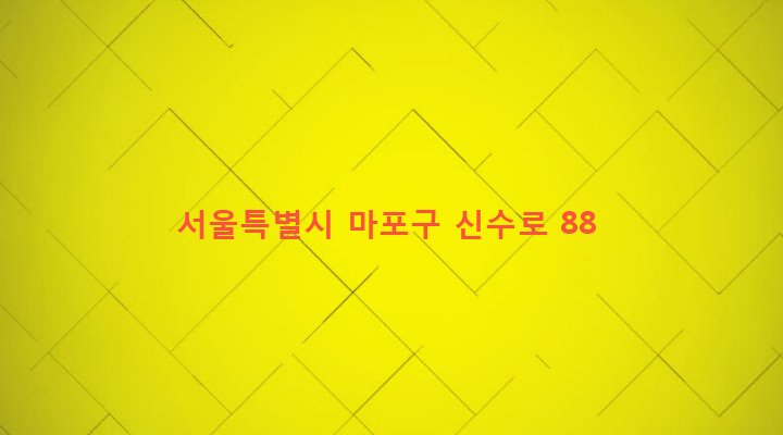 서울특별시 마포구 신수동 91-303 