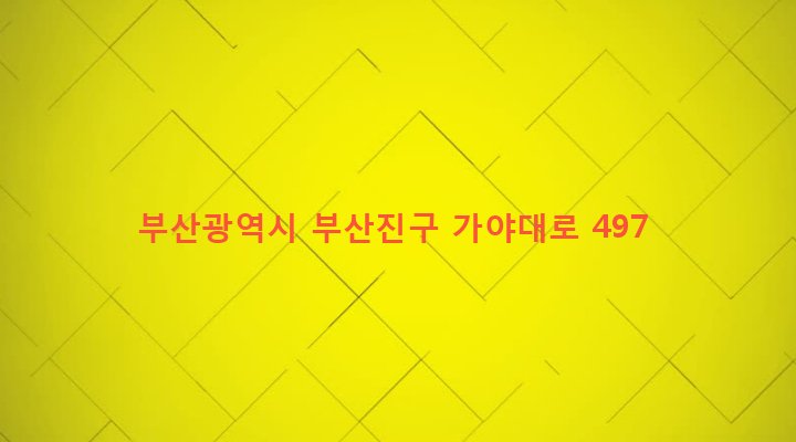 부산광역시 부산진구 개금제1동 156-2 
