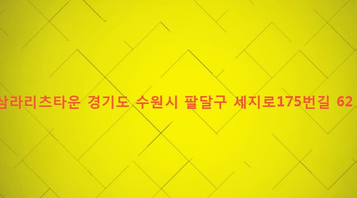 경기도 수원시 팔달구 인계동 905-51 삼라리츠타운