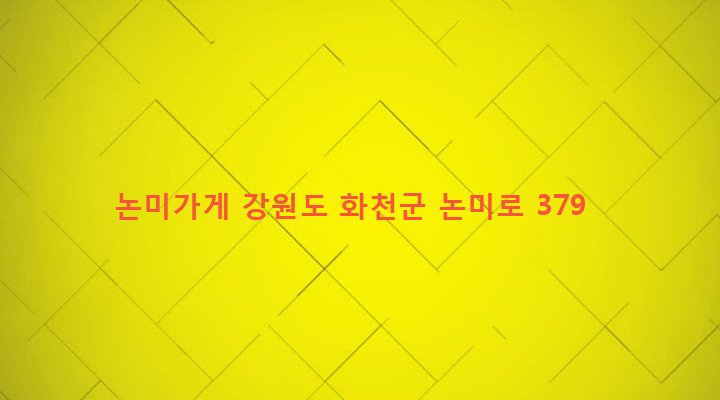 강원도 화천군 하남면 논미리 107-1 논미가게