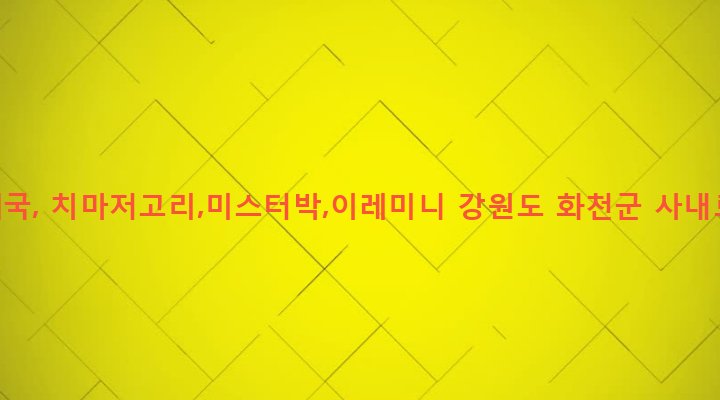 강원도 화천군 사내면 사창리 454-3 일미순대국, 치마저고리,미스터박,이레미니