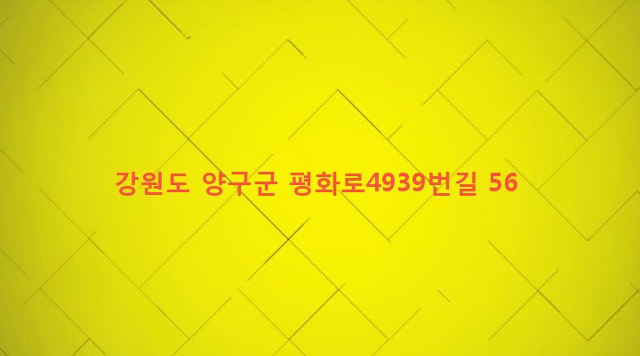 강원도 양구군 방산면 금악리 408 
