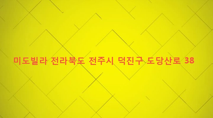 전라북도 전주시 덕진구 우아1동 461-2 미도빌라